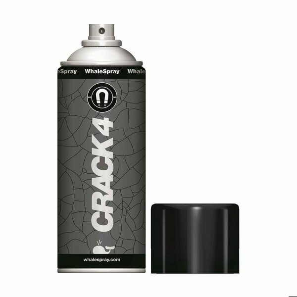 Whalespray Crack 4 NDT Black Magnetic Particles, 9oz Spray, 6PK 1825S0020